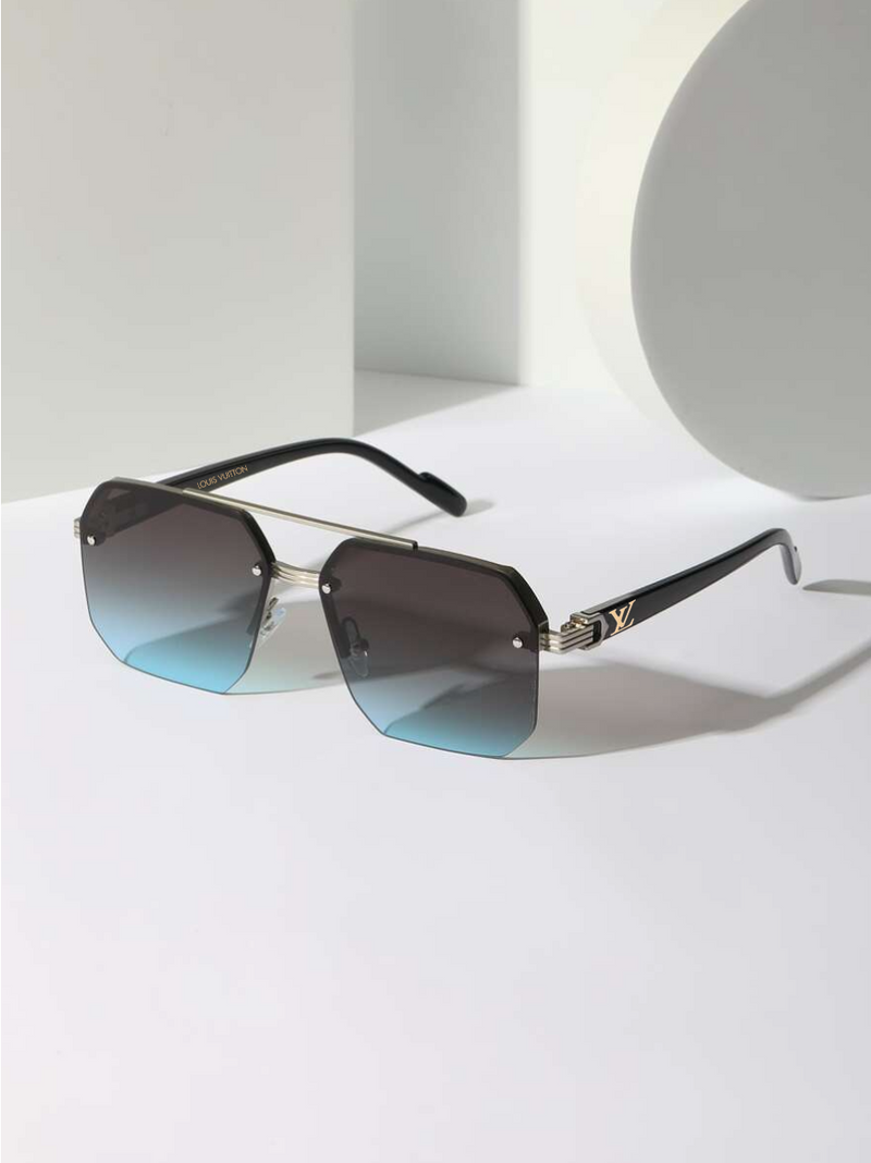 LOUIS VUITTON – Lunettes de soleil aviateur de luxe pour homme
