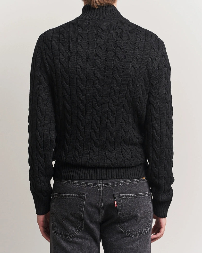 60% OFF | Polo RL Half Zip Sweater